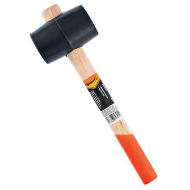 Imagem de Martelo Borracha Cabo Madeira 680g 1 Peça SPARTA