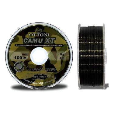 Imagem de Linha Monofilamento Ottoni Camu Xt 0,50 Mm 100 m 70,4 Lb