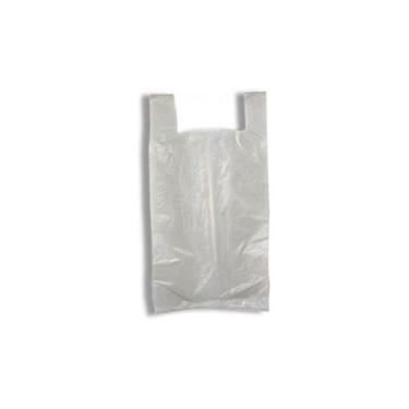 Imagem de Sacolas Plasticas Branca Reciclada Recuperada 70x90 C/ 10 Kg - Higipac