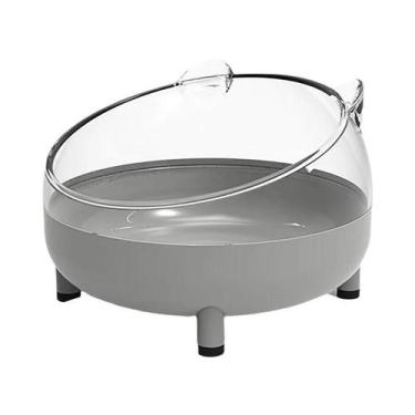 Imagem de Casa De Banho Transparente Para Hamster Com Caixa De Areia, Acessórios