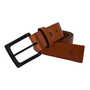 Imagem de Cinto Masculino Básico Presente de Natal Barato - RIJEERO, 90, Caramel