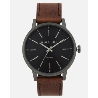 Imagem de RELÓGIO RIP CURL DRAKE GUNMETAL LEATHER - GUN METAL - UNICO-Masculino