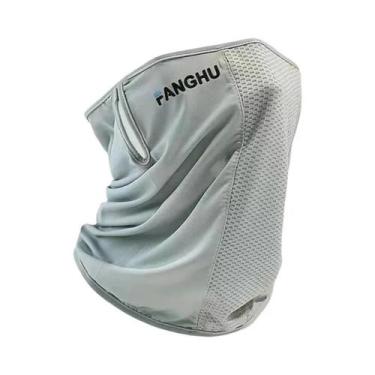 Imagem de Máscara Protetora Solar Respirável Anti-UV Com Alça De Orelha Elástica