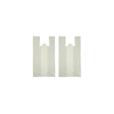 Imagem de Sacolas Plasticas Branca Reciclada Recuperada 60x80 C/ 5 Kg - Higipack