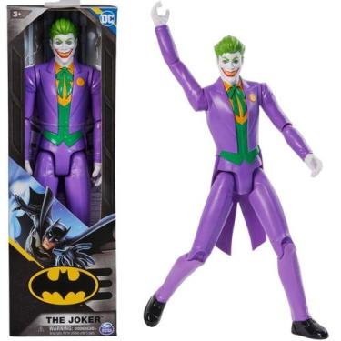 Imagem de Boneco Coringa Articulação Total 30 cm Figura Dc Liga da Justiça Sunny