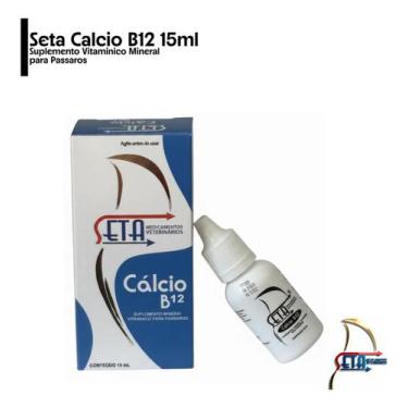 Imagem de Seta Cálcio B12 Suplemento Vitaminico Mineral -15ml Birds