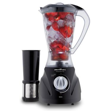 Imagem de Liquidificador Britânia Diamante Black Filter 900W 2,1L com Filtro 4 Velocidades Preto 110V