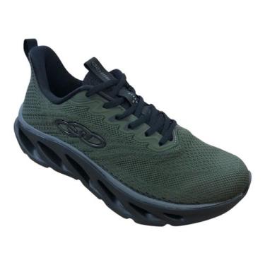 Imagem de Tênis Olympikus Masculino Esportivo Casual Corrida Treino, 37, Verde m