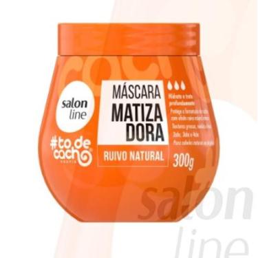 Imagem de Máscara Matizadora todecacho Ruivo Natural 300g da Salon line - Salon 