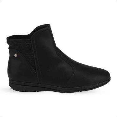 Imagem de Bota Feminina Piccadilly Cano Curto Sandy Rasteira Trabalho 261034, 37