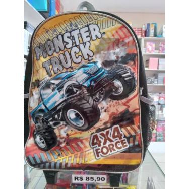 Imagem de Mochila Com Rodinha Monster Truck Sn6108a Clio