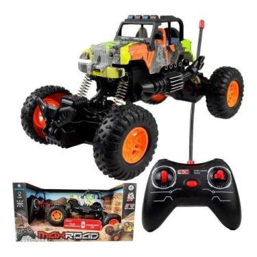 Imagem de Carrinho De Controle Remoto Maxroad Jeep 2 Motores Polibrinq