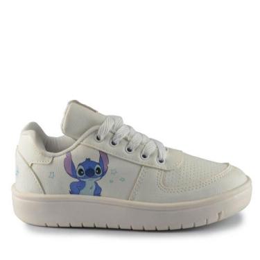 Imagem de Tênis Infantil Danguinho Stitch XS DSTO8DY, 33, Branco