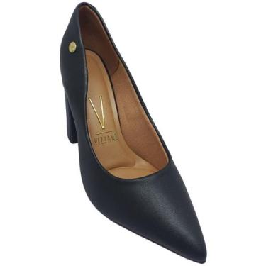 Imagem de Sapato Vizzano Feminino Pelica Calce Fácil Casual, Preto, 39