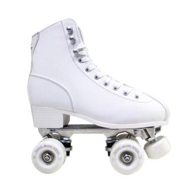 Imagem de Patins Quad Traxart Klassic Branco - 58mm X 32mm Abec-5, 35