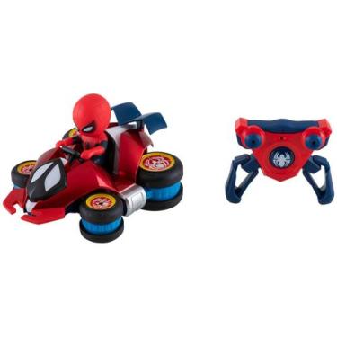 Imagem de Carrinho de Controle Remoto Spider Man Spin - Revolution 7 Funções Can