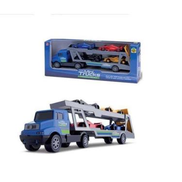 Imagem de Caminhão Cegonheira Mini Trucks Melhor Qualidade Samba Toys