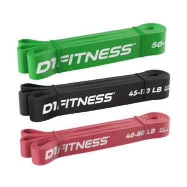 Imagem de Kit Super Band - D1 FITNESS 1,2 cm (4und)