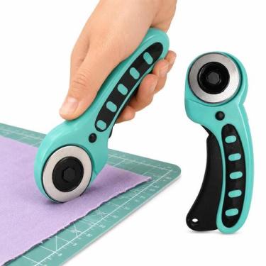 Imagem de Cortador Circular 45mm Manual com Trava para Tecido Patchwork Scrapboo