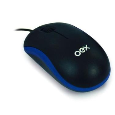 Imagem de Mouse optico ms103 preto/azul usb 51.3702 oex
