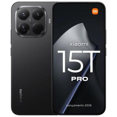 Imagem de Smartphone Lançamento Xiaomi 15T PRO 2026 câmera de triplo sensor Ligh