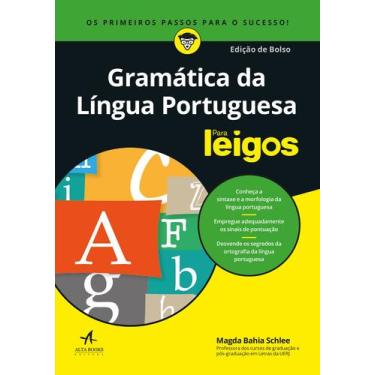 Imagem de Livro - Gramática da língua portuguesa Para Leigos - edição de bolso