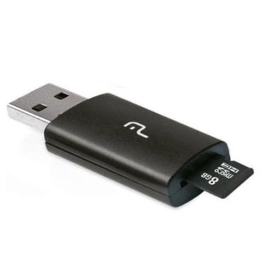 Imagem de Cartão de Memória Multilaser 8gb Micro Sd Usb Adaptador