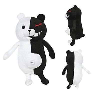 Imagem de Brinquedo de pelúcia Monokuma da VWMYQ, super bichos fofos de pelúcia, cosplay, anime, boneca, brinquedo de pelúcia, para decoração de sofá de casa