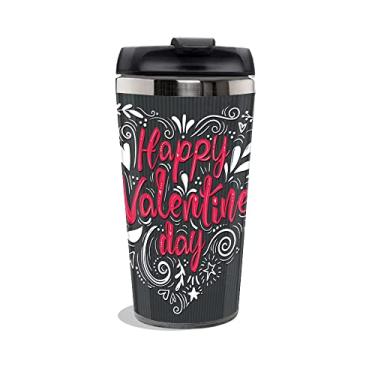 Imagem de Copo Térmico Love Happy Valentine Day
