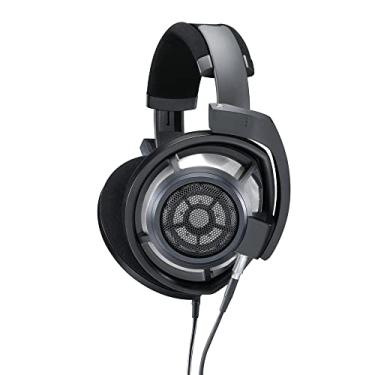 Imagem de DROP + Fones de ouvido de referência audiófila Sennheiser HD 8XX Flagship Over-Ear - 300 Ohm, drivers de radiador de anel, cabos destacáveis, design com fio aberto, One Size, Azul-escuro