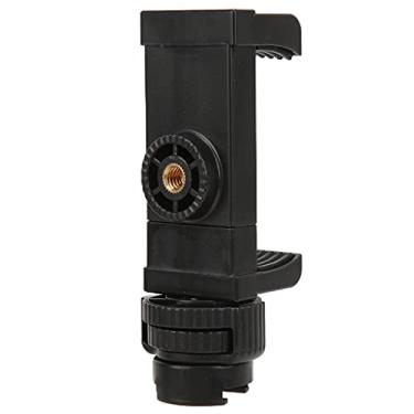 Imagem de Suporte para tripé para telefone, suporte para tripé para telefone antiderrapante com suporte para sapata fria para transmissão ao vivo para selfies