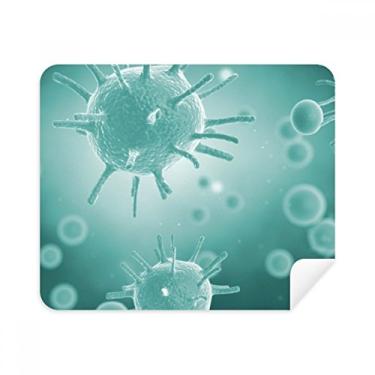 Imagem de Pano de limpeza com estampa de microscópio de imagem de criatura, 2 peças, tecido de camurça