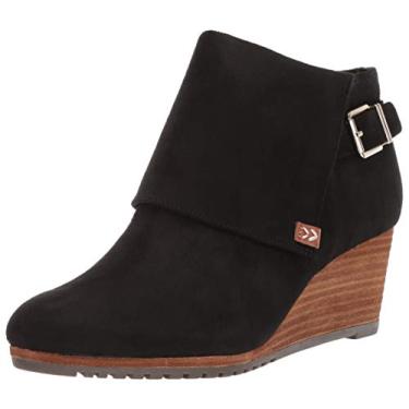 Imagem de Dr. Scholl's Shoes Bota feminina Create Ankle Boot, Microfibra preta, 6
