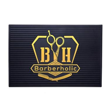 Imagem de Tapete Antiderrapante Para Bancada Salão e Barbearia Barberholic