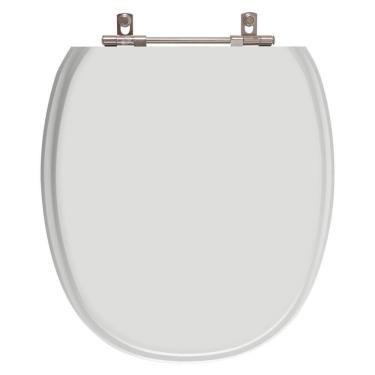 Imagem de Assento Sanitário Massima Cinza Platina para Vaso Incepa