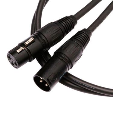 Imagem de Cabo para microfone stereo XLR x XLR LW 4,57M Santo Angelo