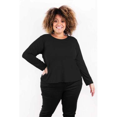Imagem de Blusa Manga Longa Gola Redonda