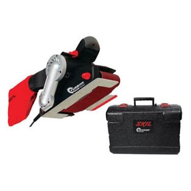 Imagem de Lixadeira de Cinta Skil 7640 900W com 3 Lixas, Saco Coletor de Pó, 2 Grampos, Adaptador para Coletor de Pó e Maleta Plástica