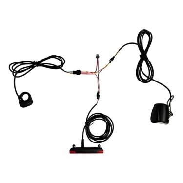 Imagem de traseiras do farol traseiras dianteiras Conjuntos de lâmpada de freio para scooter noturno