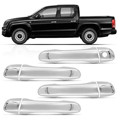 Imagem de Jogo Aplique de Maçaneta Cromado VW Amarok 2012 Até 2020