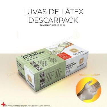 Imagem de Luva De Látex Profissional Descarpack Com Pó C/100 Unidades - G