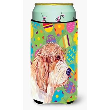 Imagem de Petit Basset Griffon Vendeen Easter Eggtravaganza Tall Boy Beverage Insulator Beverage Insulator Hugger