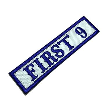 Imagem de NT0533T02 First 9 Patch Bordado Termo Adesivo ou Costura