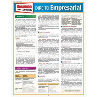 Imagem de Resumao - Concursos - Direito Empresarial