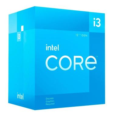 Imagem de Intel® Core i3 12100F - LGA 1700 - 3.3GHz (Turbo 4.3GHz) - Cache 12MB - 12ª Geração - BX8071512100F