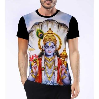 Imagem de Camiseta Camisa Vishnu Deus Hindu Sustentação Universo Hd 9 - Dias No