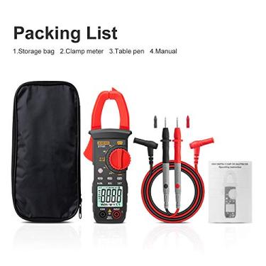 Imagem de Tingpai ST181 4000 Contagens cate Amperímetro AC 400A Multímetro Automático com Luz de Fundo Medidor de Tensão cate Amperímetro NCV Teste Amperímetro Medidor Universal Medidor de