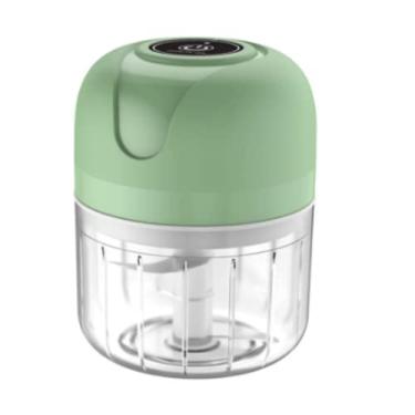 Imagem de Processador e Triturador de Alho e Alimentos Elétrico 250 ml Verde