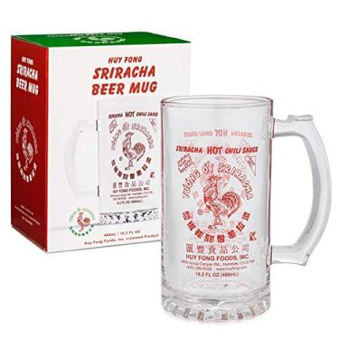 Imagem de Caneca de cerveja de vidro Sriracha, 40 ml