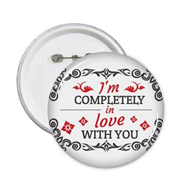 Imagem de Broche de Dia dos Namorados I'm Completely in Love with You, 5 peças